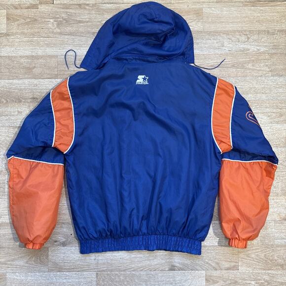 Vintage 90s Rare Cleveland Cavaliers Starter Windbreaker Jacket Cavs Medium - Picture 12 of 16